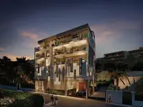 Новостройка возле моря в Жуан-ле-Пен