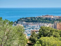 Пентхаус-вилла с видом на море и Монако 