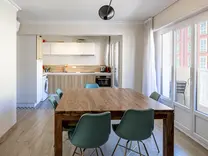 Меблированная квартира с гаражом в Ницце