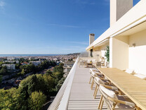 Большой пентхаус с гаражом в Ницце - Симье