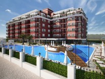 Апартаменты в строящемся комплексе на Солнечном Берегу